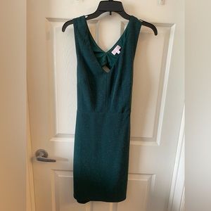 Pink Lilly Green Dress